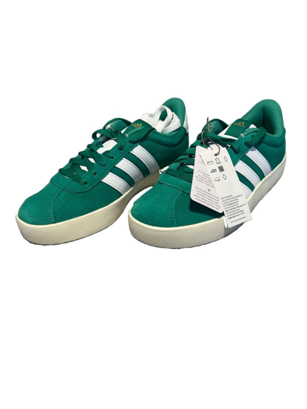 Asdidas VL Court 3.0 Women’s 8.5 Green White Sneakers JP5324 Court Green NEW